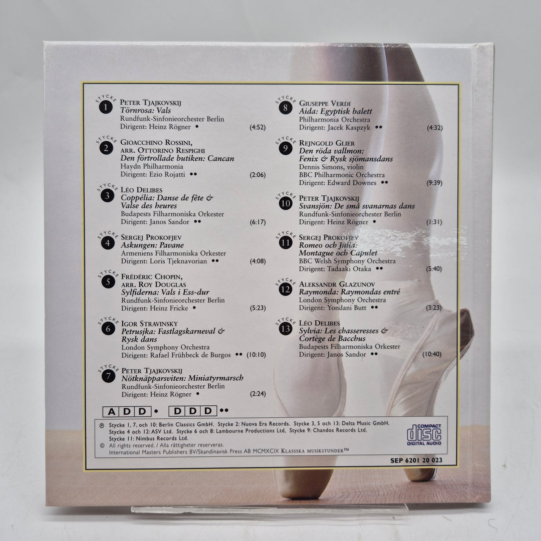 Klassiska musikstunder CD Oförglömliga baletter