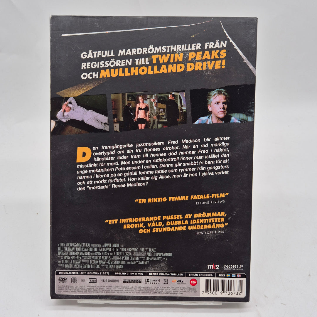 Lost Highway retro DVD David Lynch begagnad