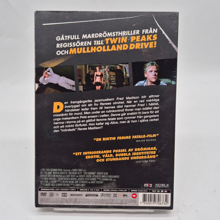 Lost Highway retro DVD David Lynch begagnad