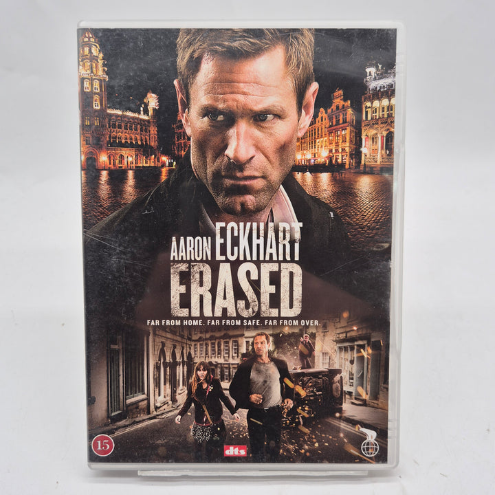 Erased DVD thriller med Aaron Eckhart begagnad