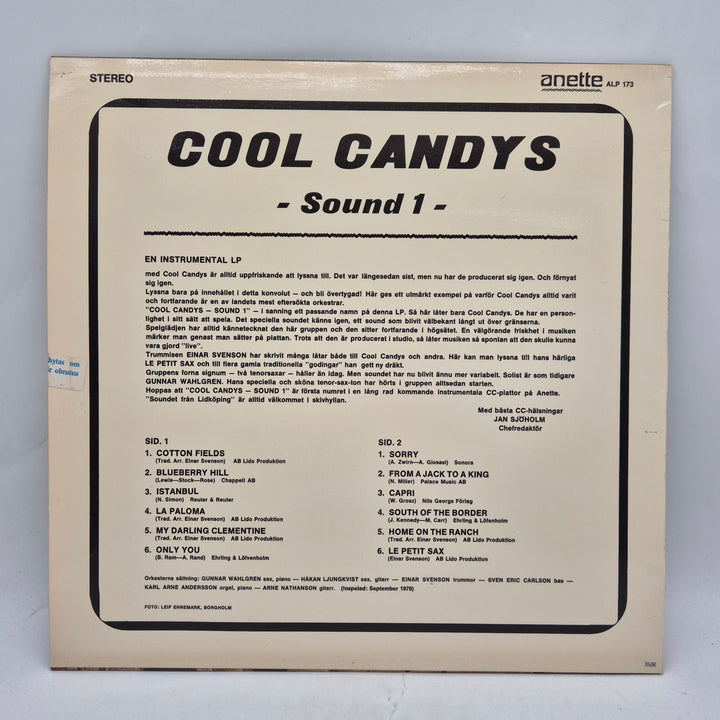 Cool Candys Sound 1 retro vinyl LP