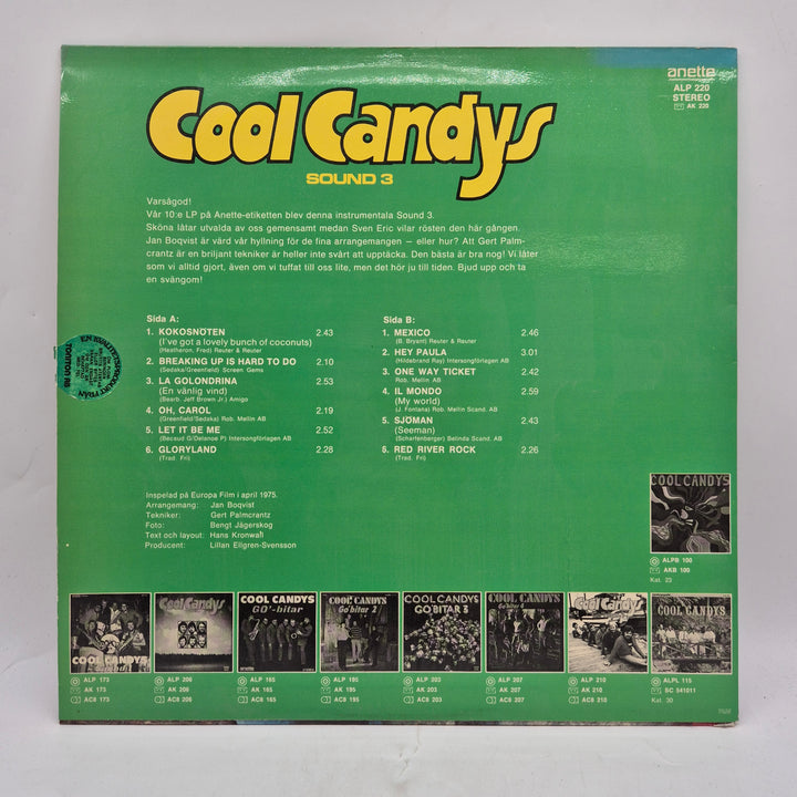 Cool Candys Sound 3 retro vinylskiva LP