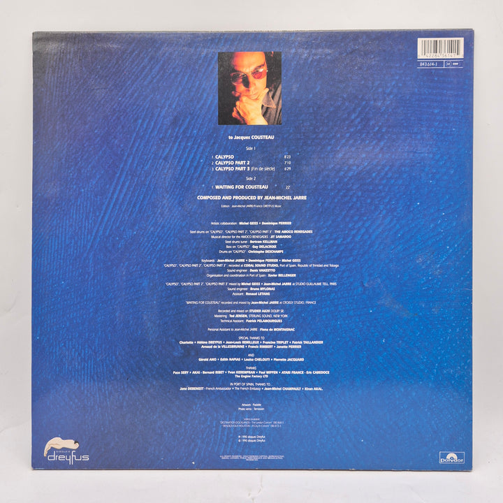 Jean Michel Jarre Waiting for Cousteau vinyl LP