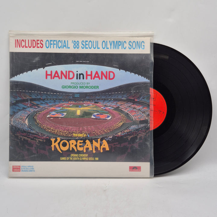 Koreana Hand in Hand vinyl LP retro 1988