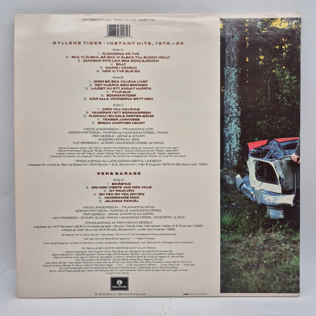 Gyllene Tider Instant Hits dubbelvinyl LP retro