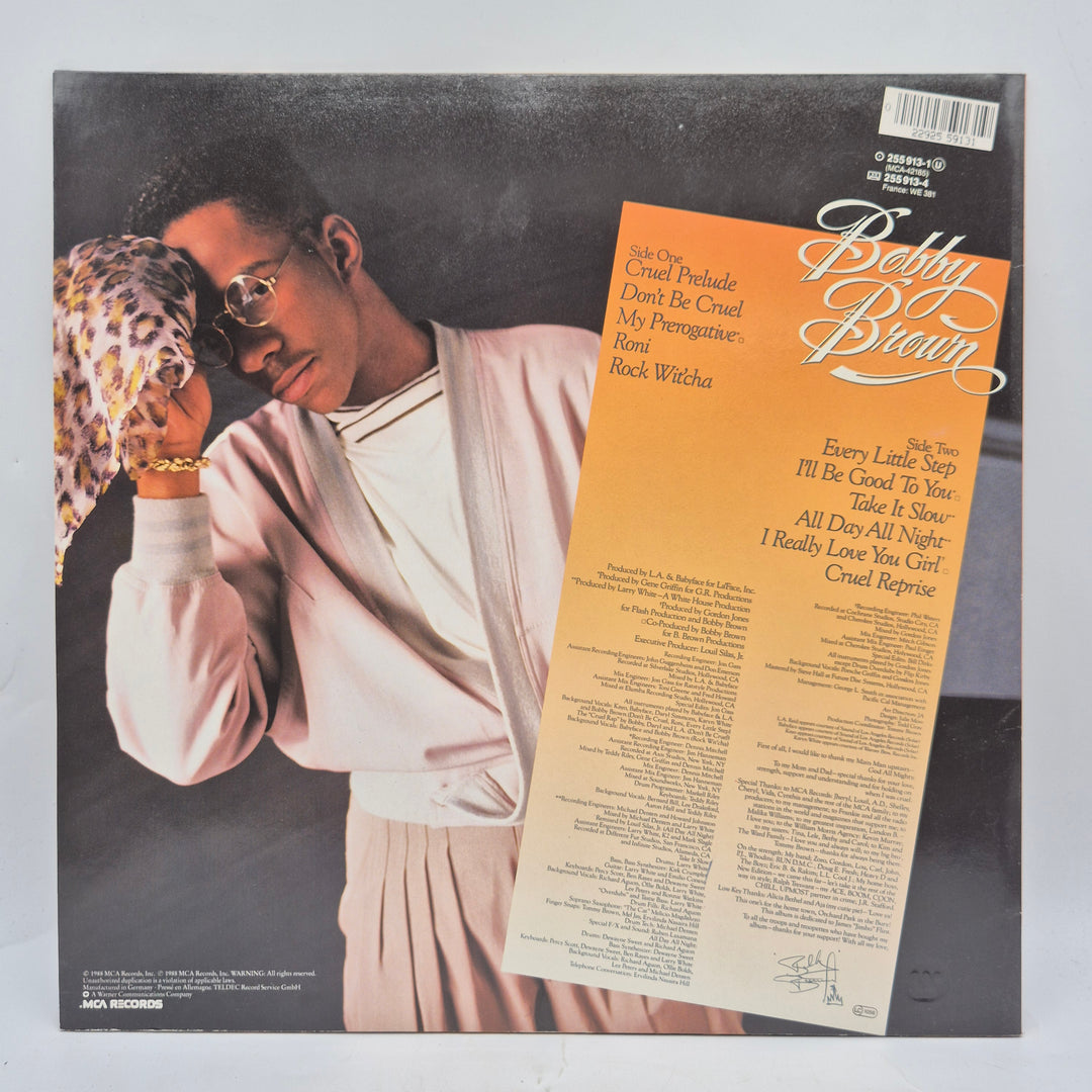 Bobby Brown Dont Be Cruel retro LP