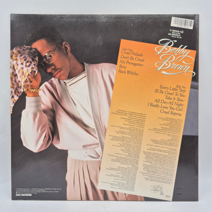 Bobby Brown Dont Be Cruel retro LP
