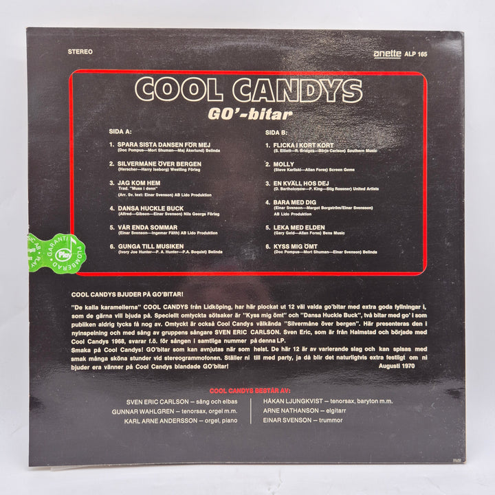 Cool Candys Go’-bitar LP retro vinyl