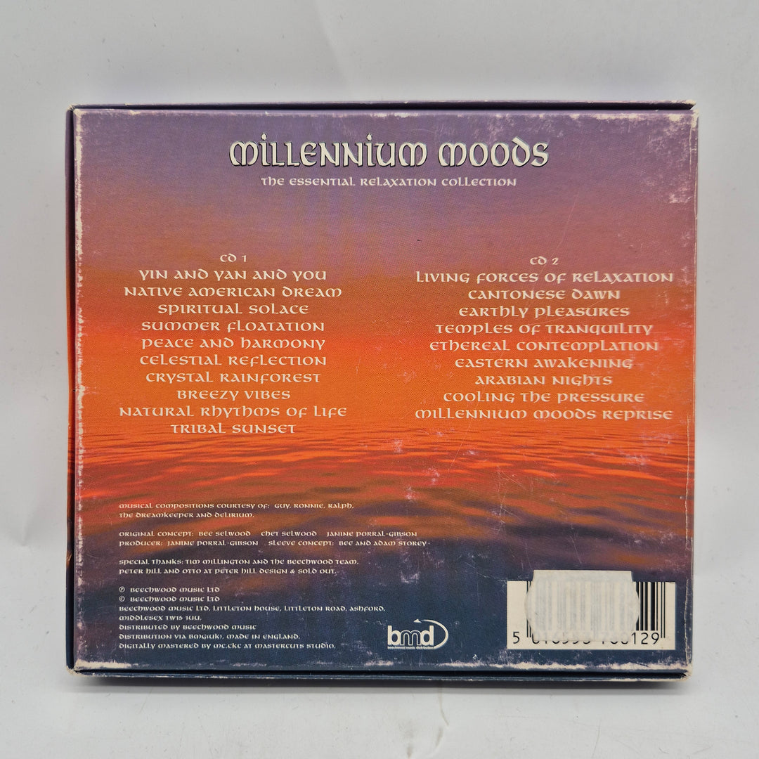 Millennium Moods dubbel CD avslappningsmusik vintage
