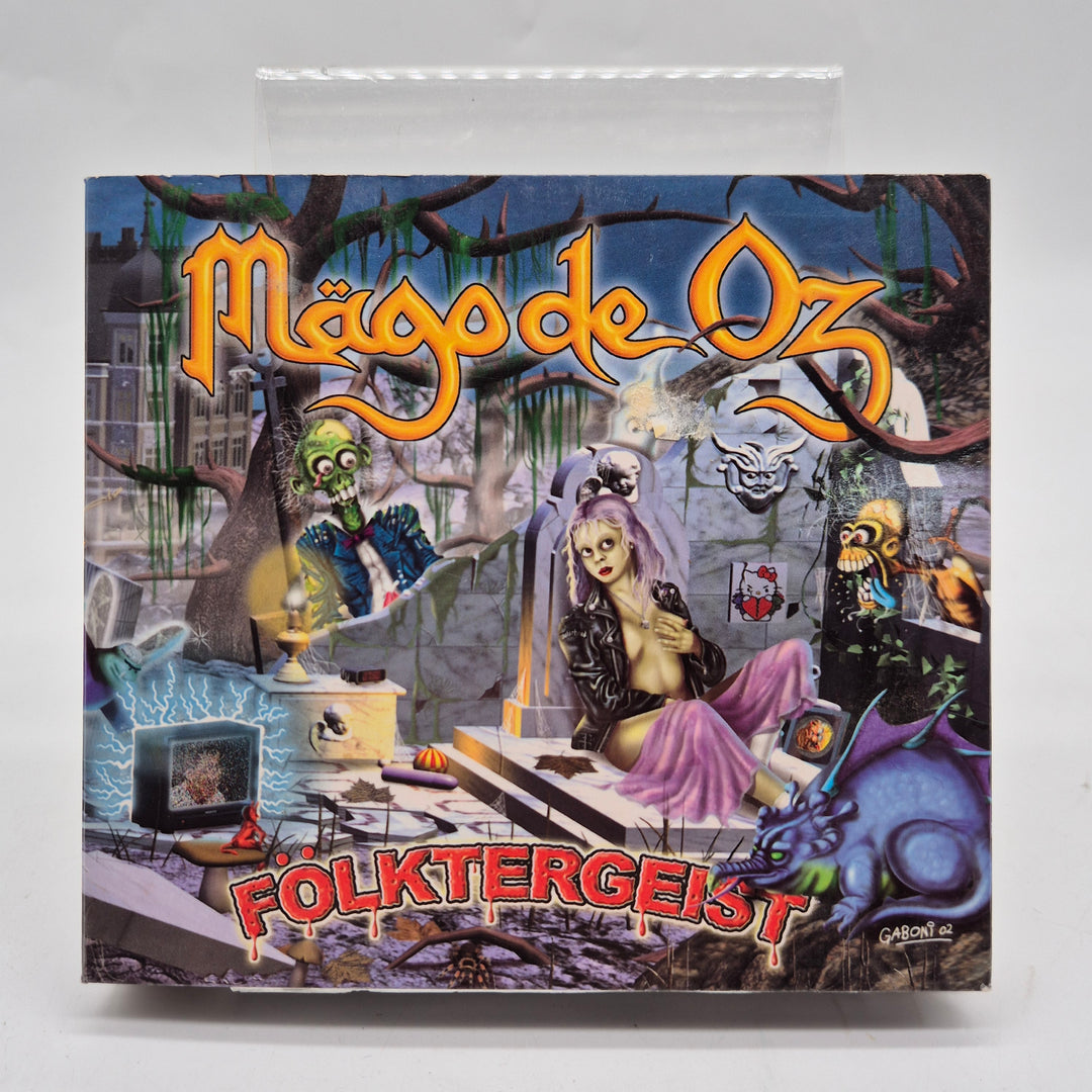 Mägo de Oz dubbel CD häxmotiv begagnad