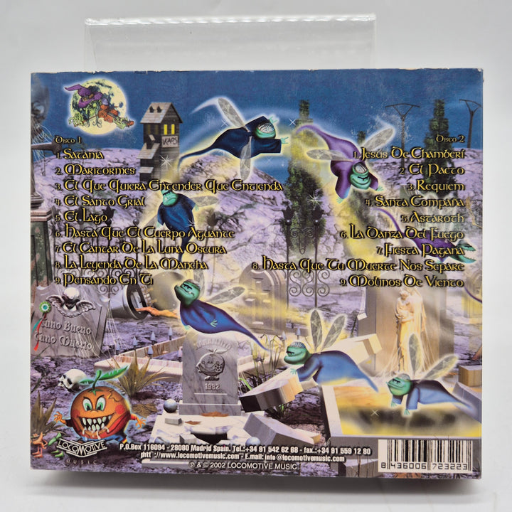 Mägo de Oz dubbel CD häxmotiv begagnad