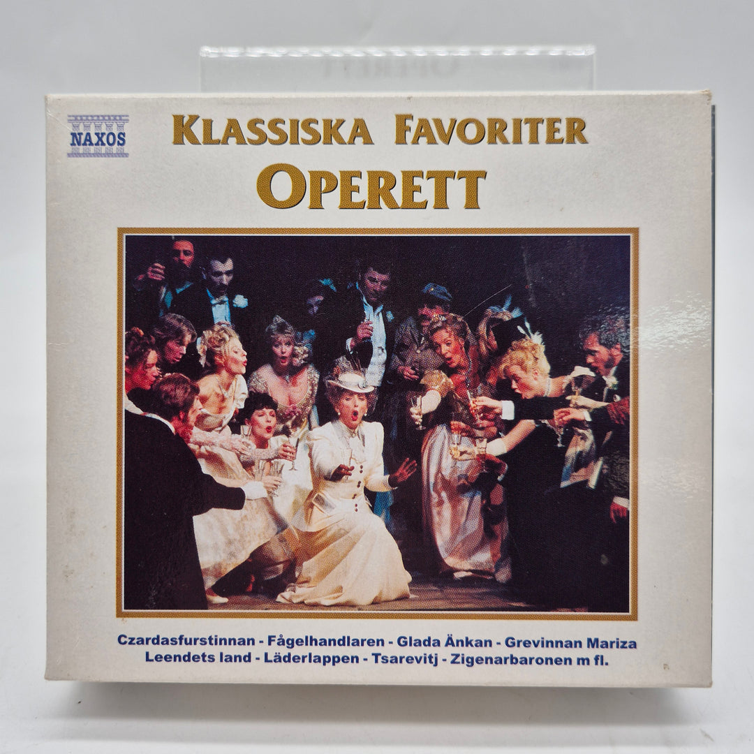 Naxos klassiska operettfavoriter samlingsskiva CD