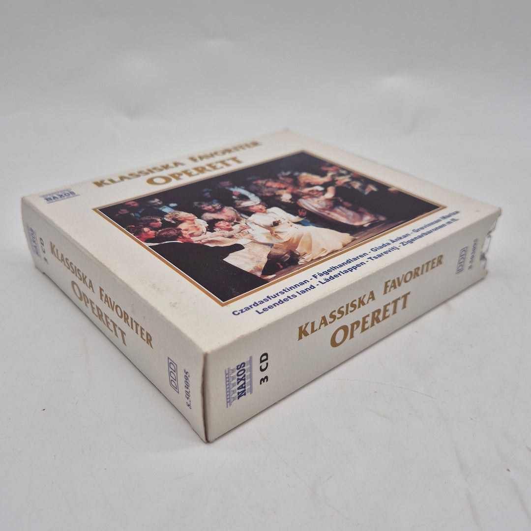 Naxos klassiska operettfavoriter samlingsskiva CD
