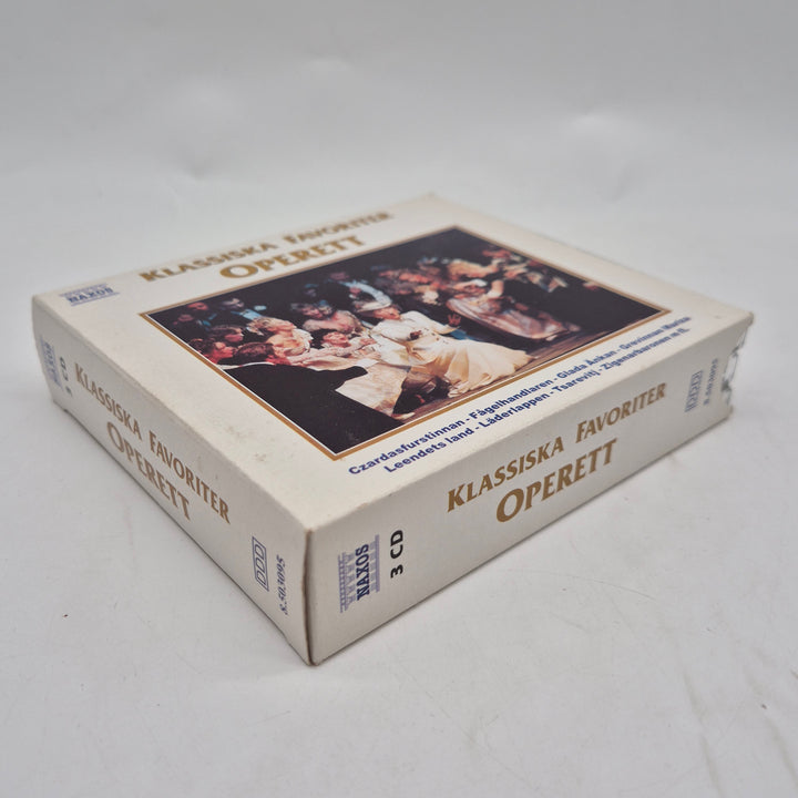 Naxos klassiska operettfavoriter samlingsskiva CD