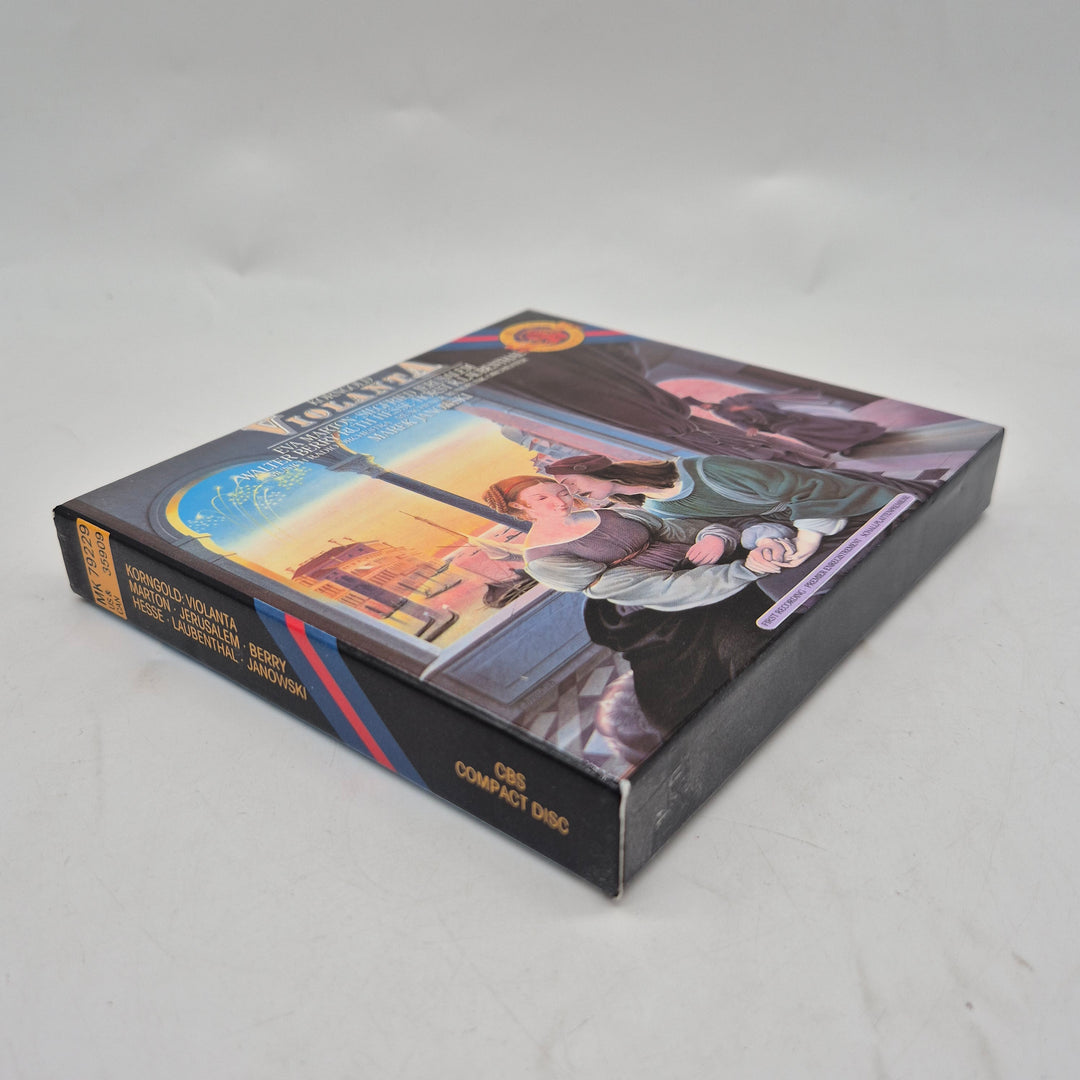 Korngold Violanta retro CD-box CBS Masterworks