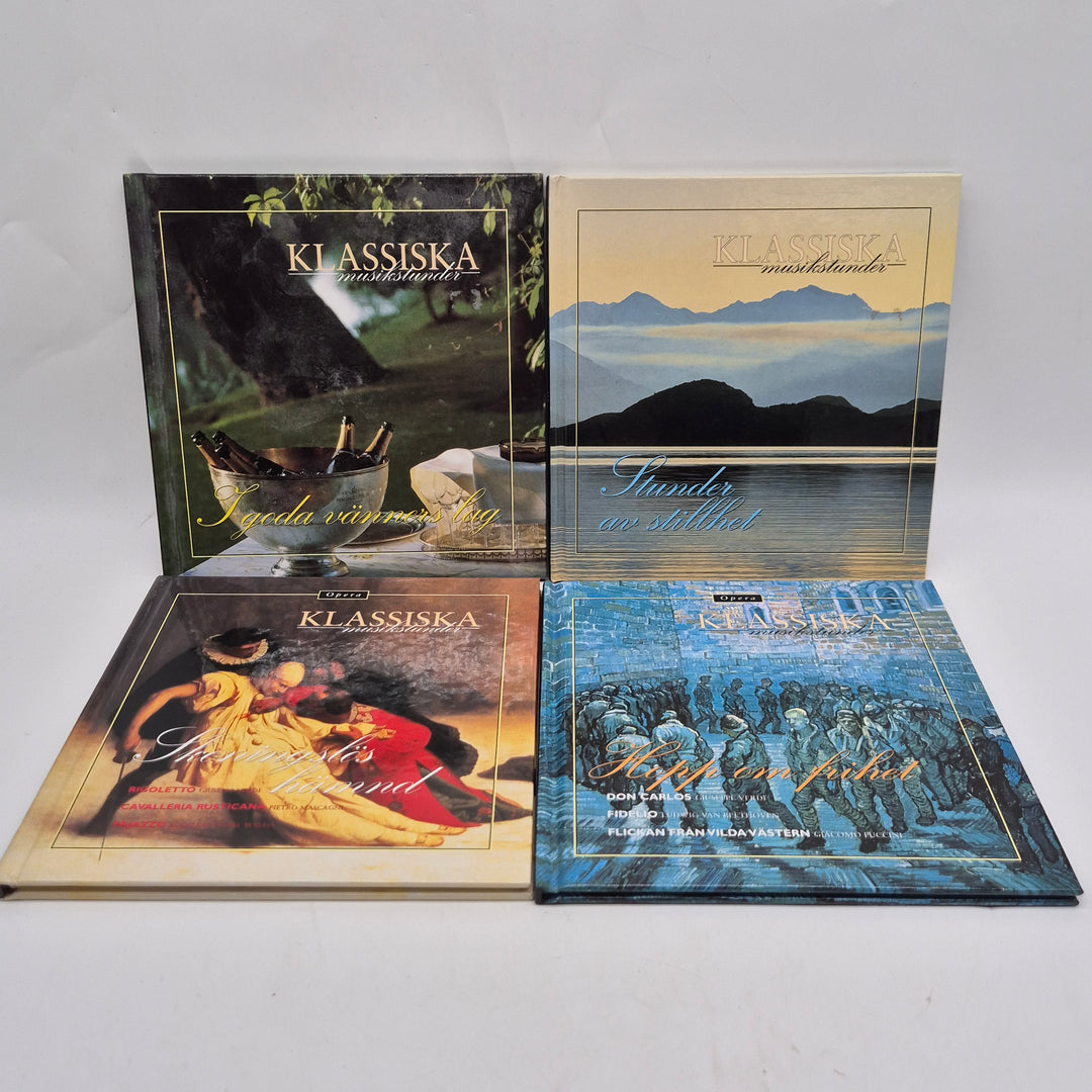 Fyra klassiska CD-album EMI Odeon serie