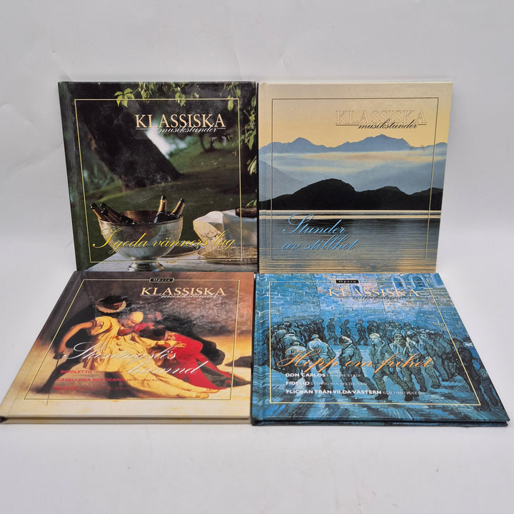 Fyra klassiska CD-album EMI Odeon serie