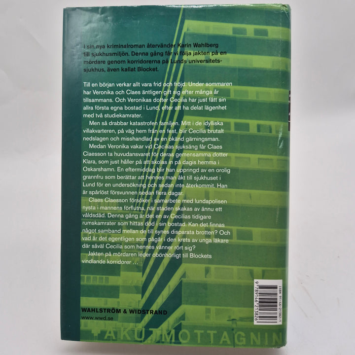 Blocket kriminalroman Karin Wahlberg inbunden bok