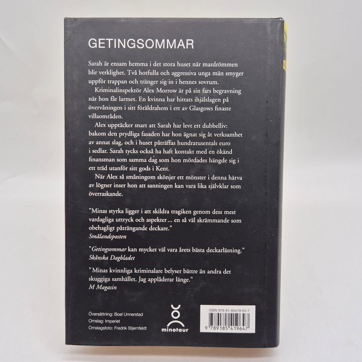 Getingsommar kriminalroman inbunden Denise Mina Minotaur
