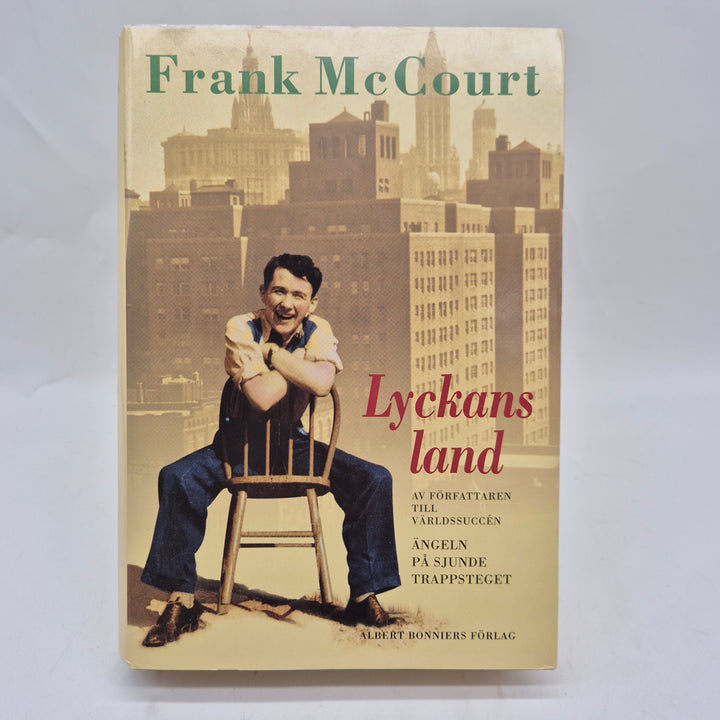 Lyckans land bok Frank McCourt inbunden
