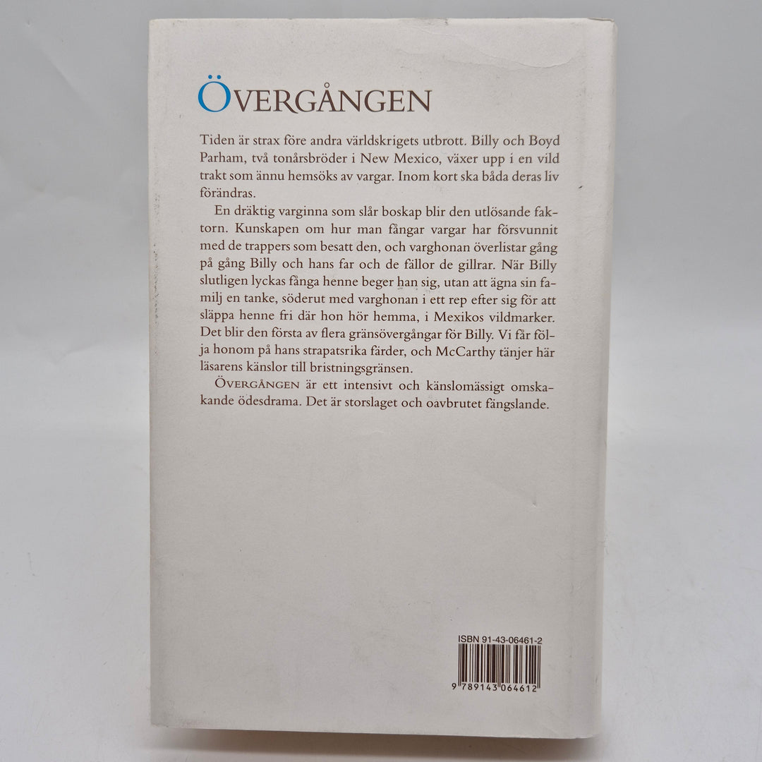 Övergången Cormac McCarthy inbunden roman begagnad
