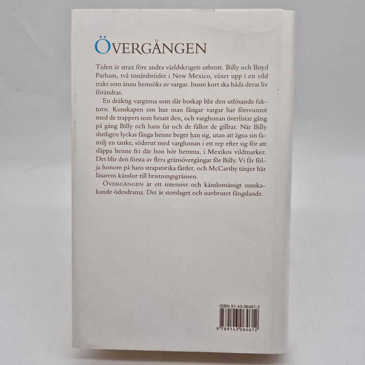 Övergången Cormac McCarthy inbunden roman begagnad