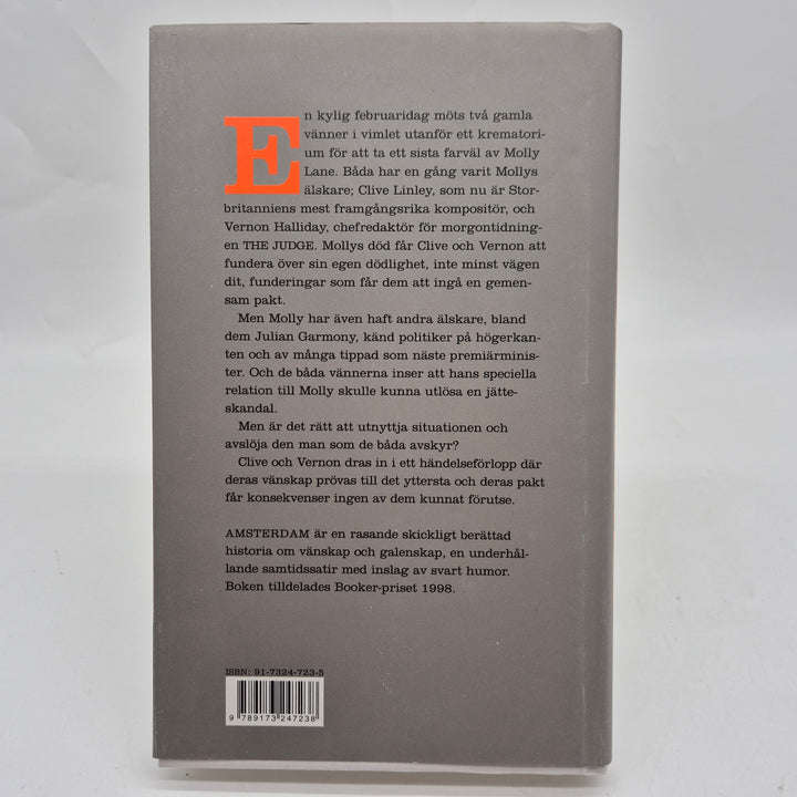 Amsterdam Ian McEwan inbunden roman Ordfront