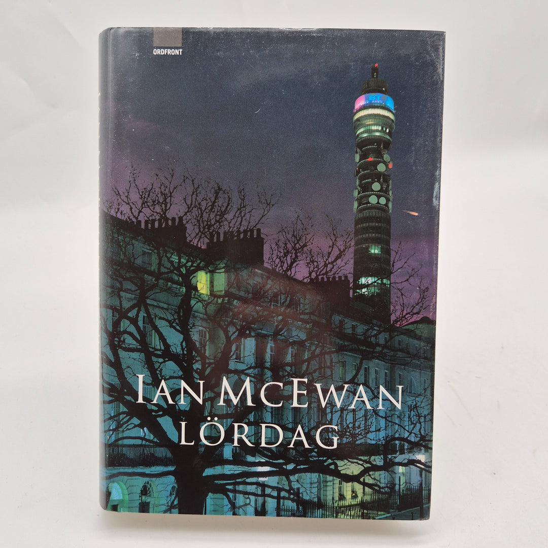 Lördag Ian McEwan inbunden roman Ordfront