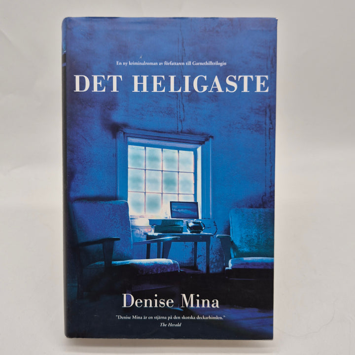 Det heligaste kriminalroman inbunden blå Denise Mina