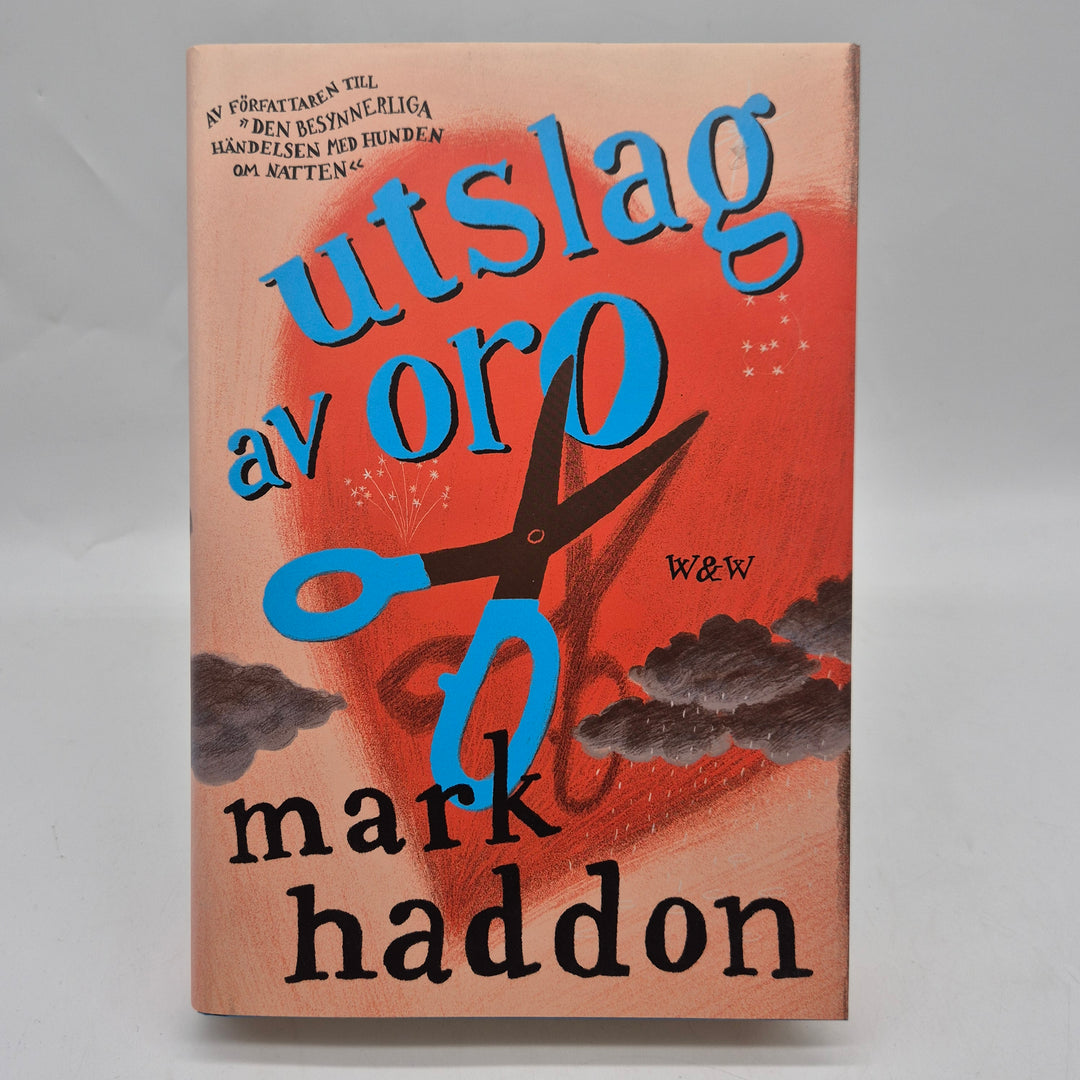 Utslag av oro inbunden roman Mark Haddon