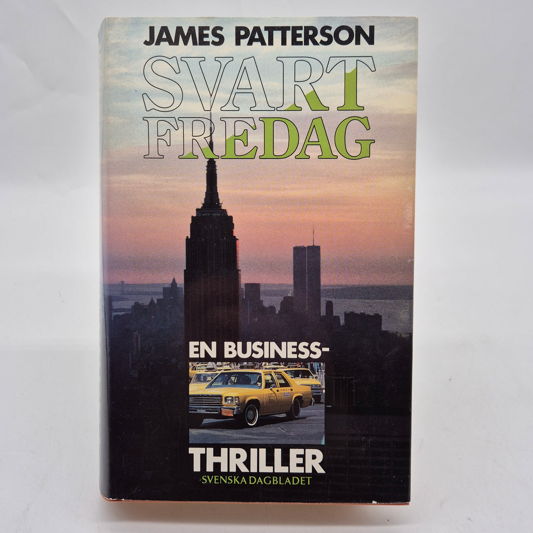 Svart fredag thrillerbok James Patterson retro