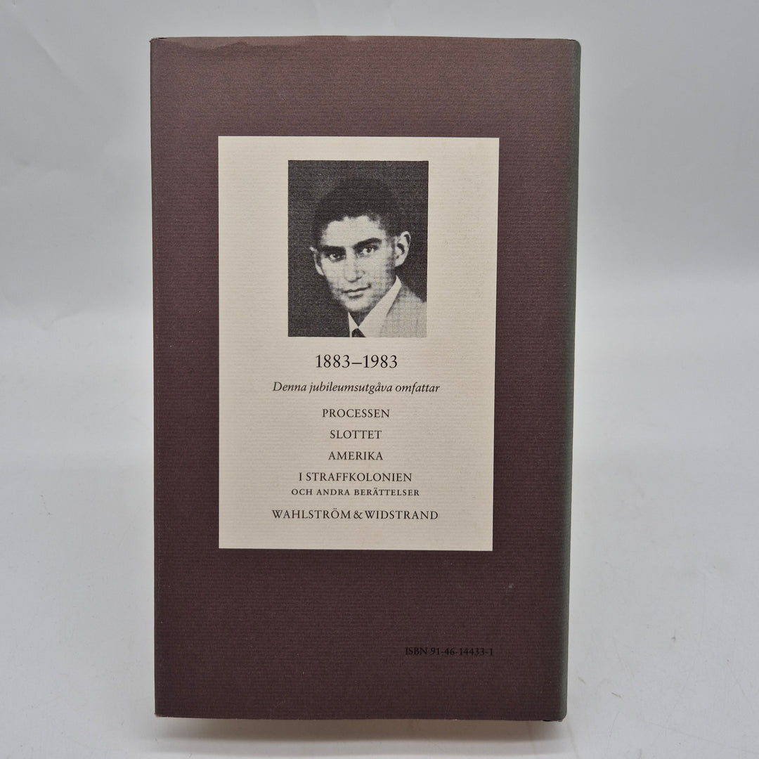 Kafka Slottet jubileumsutgåva inbunden svenska