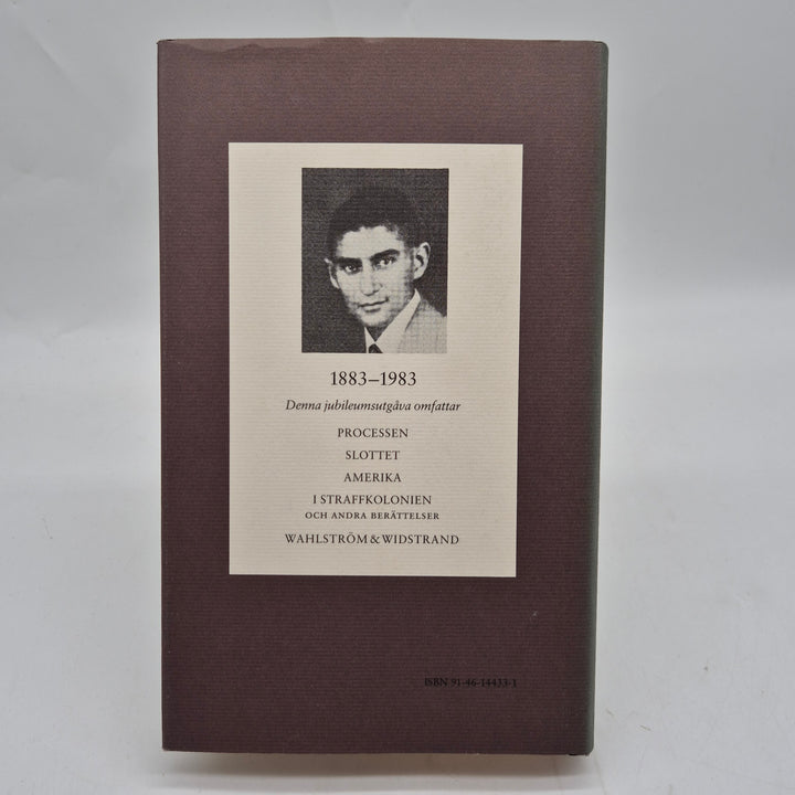 Kafka Slottet jubileumsutgåva inbunden svenska