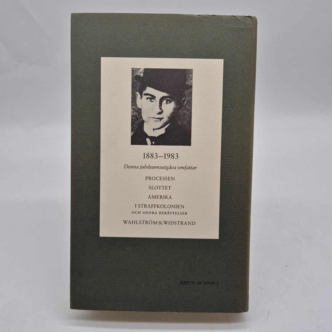 Franz Kafka novellsamling inbunden jubileumsutgåva
