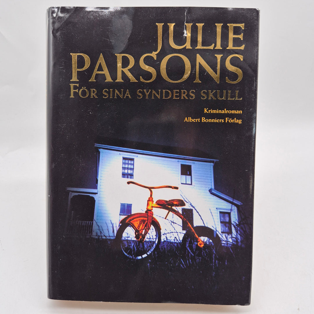 För sina synders skull kriminalroman inbunden begagnad