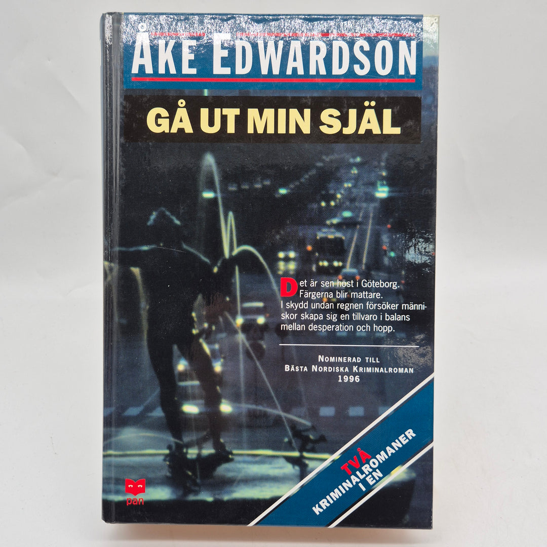 Åke Edwardson kriminalroman samlingsvolym inbunden Pan