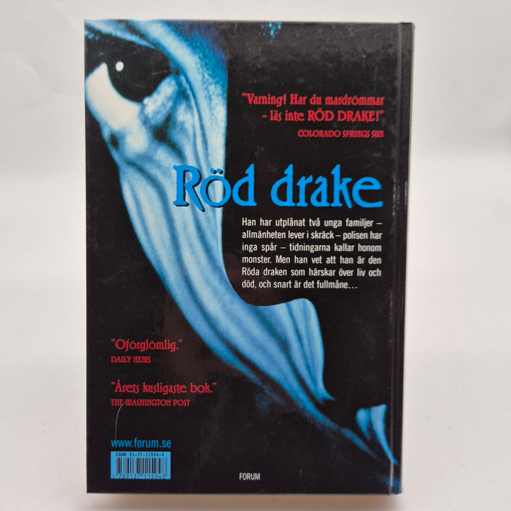 Röd drake thrillerbok inbunden Thomas Harris