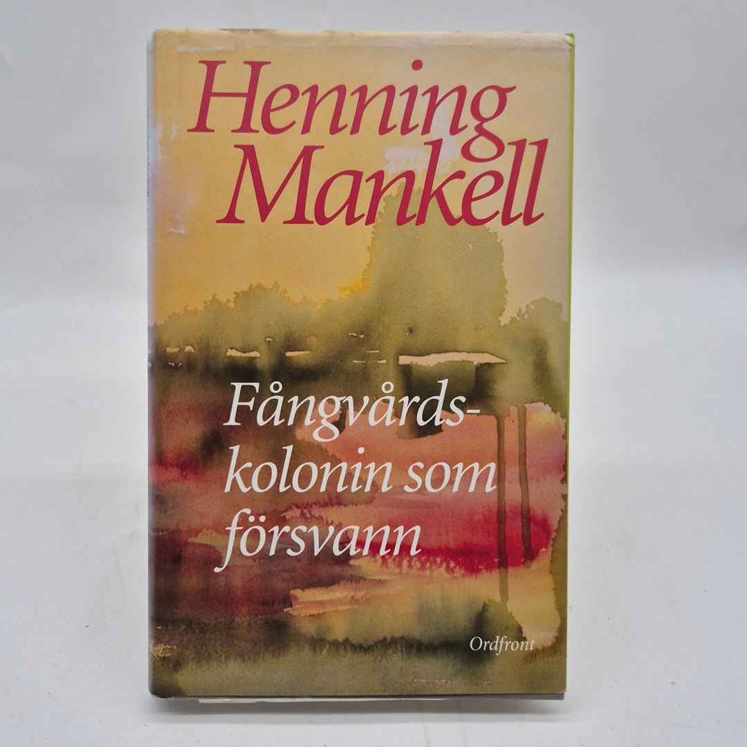 Henning Mankell inbunden roman Ordfront begagnad