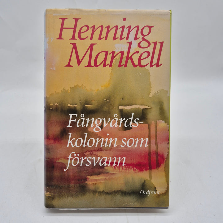 Henning Mankell inbunden roman Ordfront begagnad