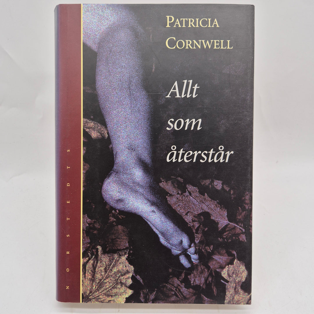 Allt som återstår kriminalroman inbunden Norstedts