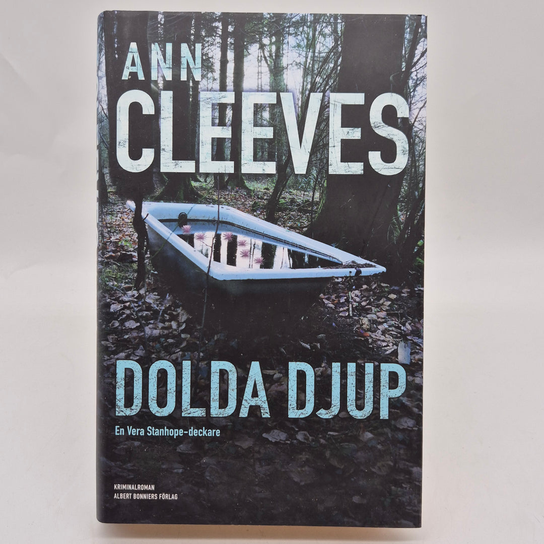 Dolda djup kriminalroman inbunden Ann Cleeves