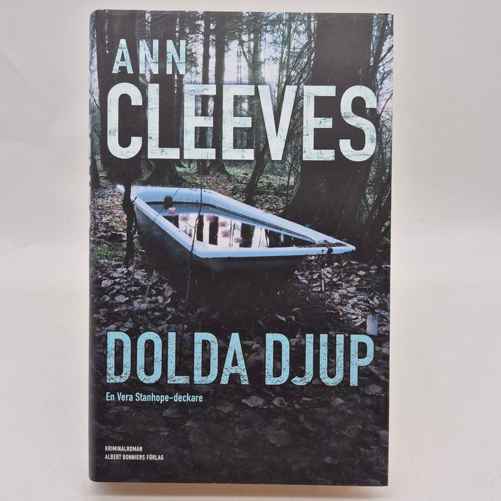Dolda djup kriminalroman inbunden Ann Cleeves
