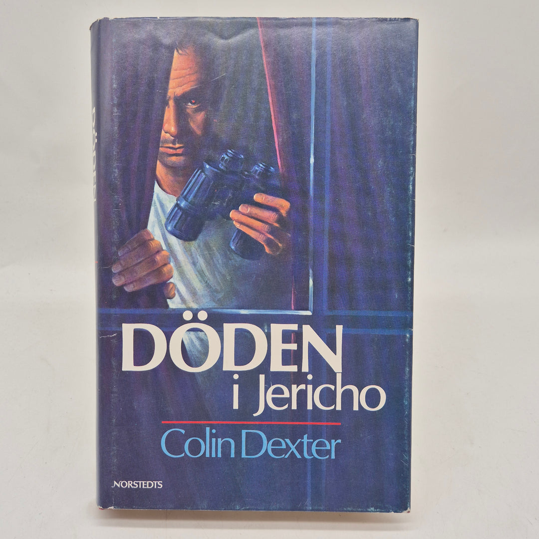 Döden i Jericho kriminalroman inbunden retro