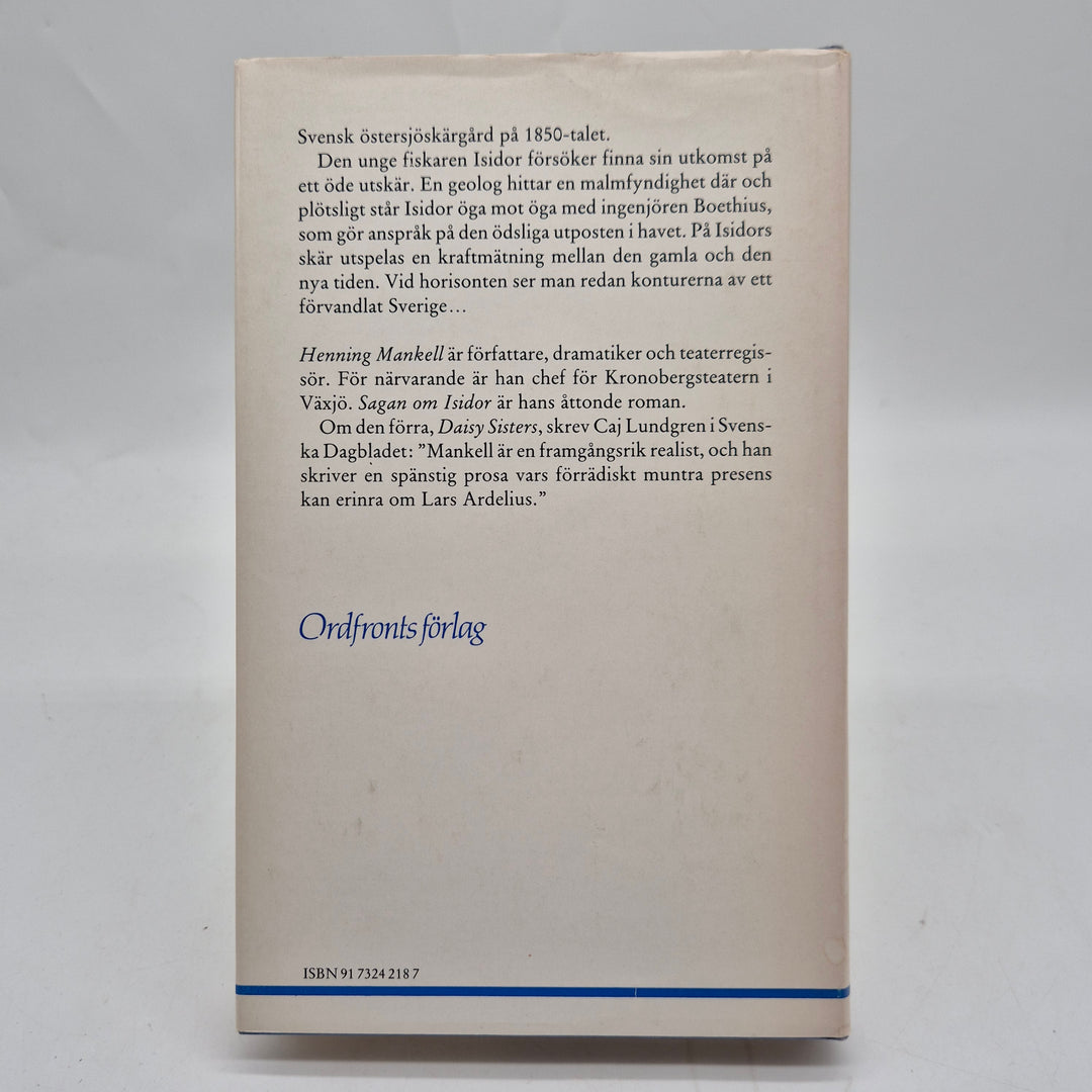 Henning Mankell Sagan om Isidor inbunden retro