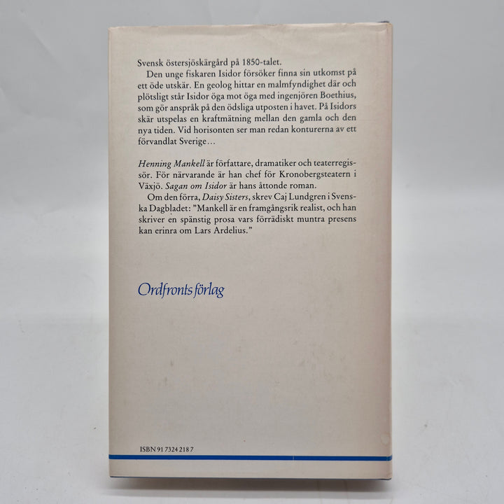 Henning Mankell Sagan om Isidor inbunden retro