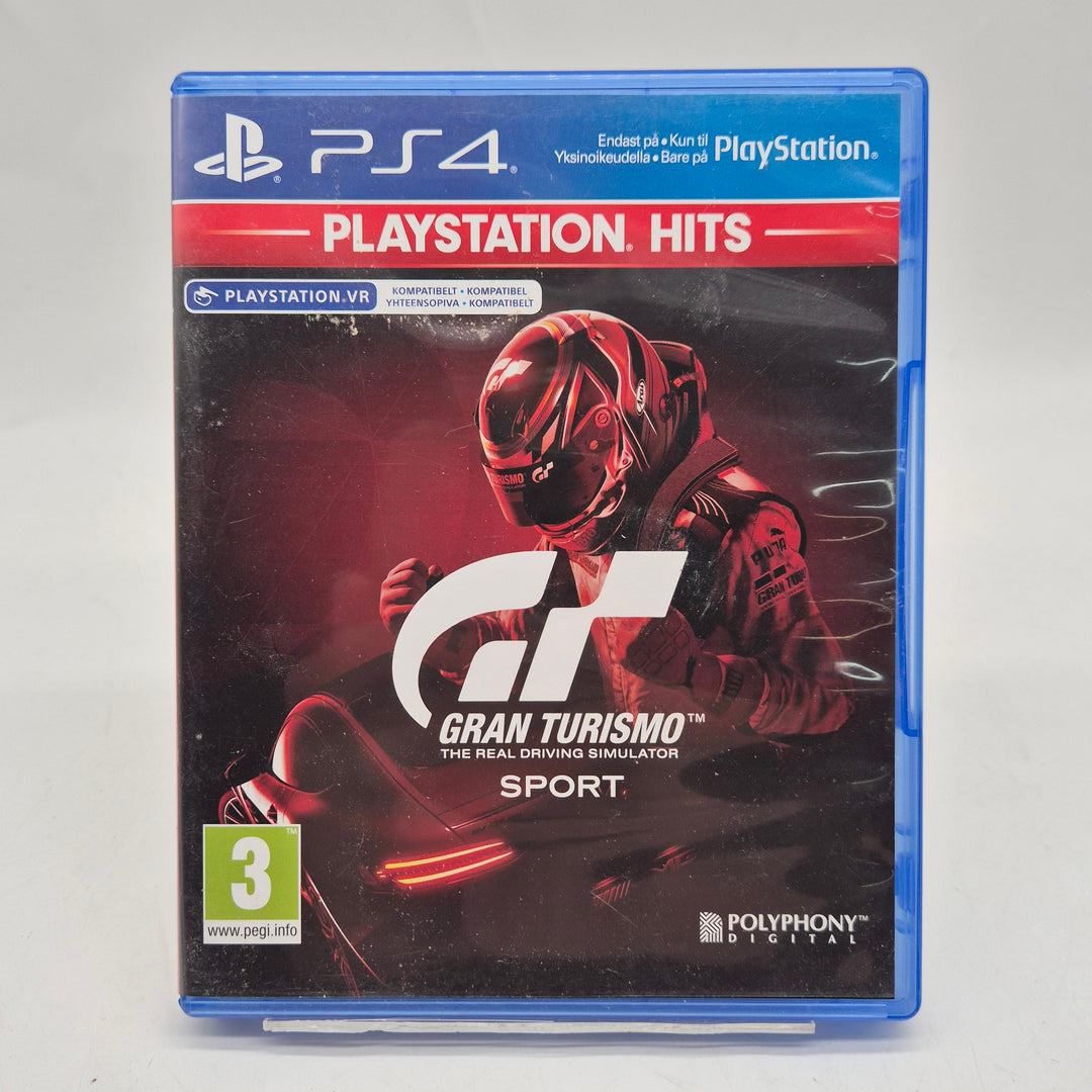 Gran Turismo Sport PS4 PlayStation Hits begagnad