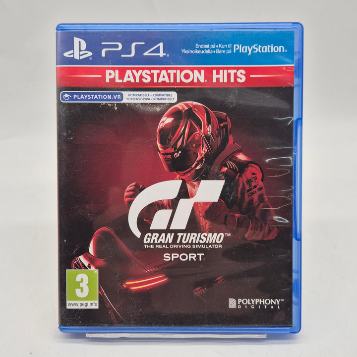 Gran Turismo Sport PS4 PlayStation Hits begagnad