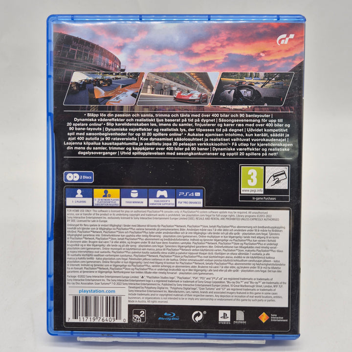 Gran Turismo 7 PS4 realistisk racingsimulator