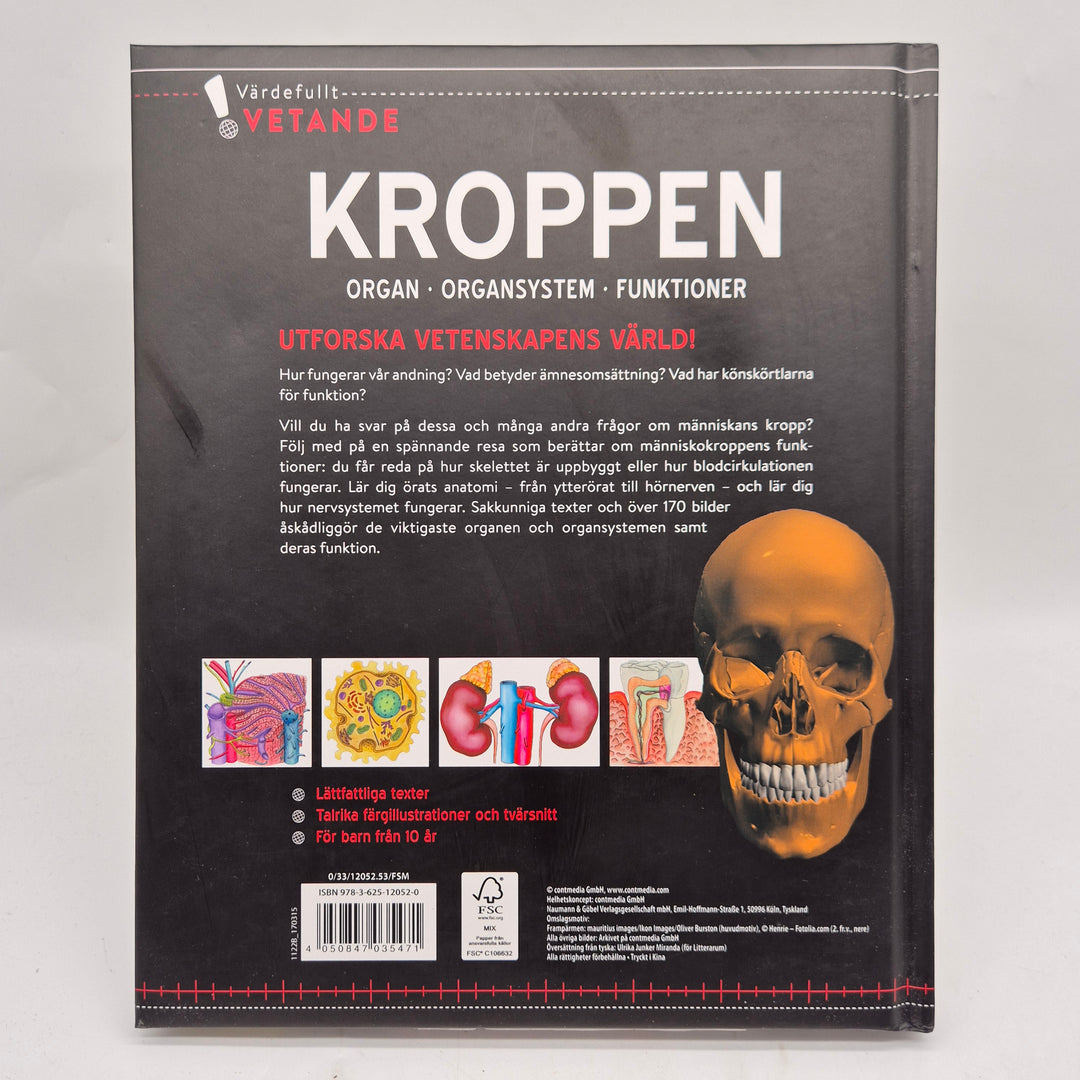 Kroppen faktabok om människokroppen NGV