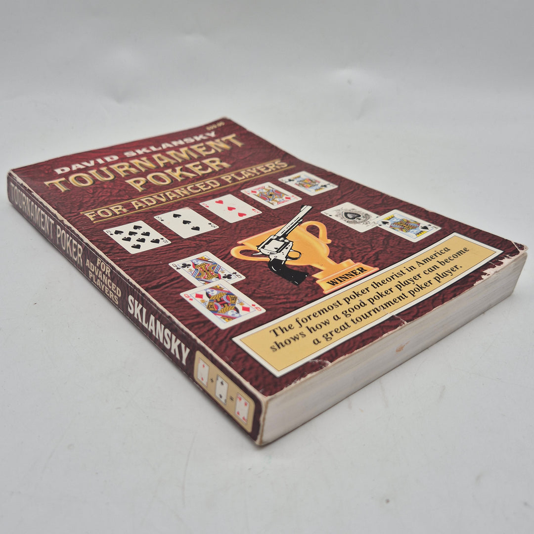 Tournament Poker for Advanced Players pokerguide bok